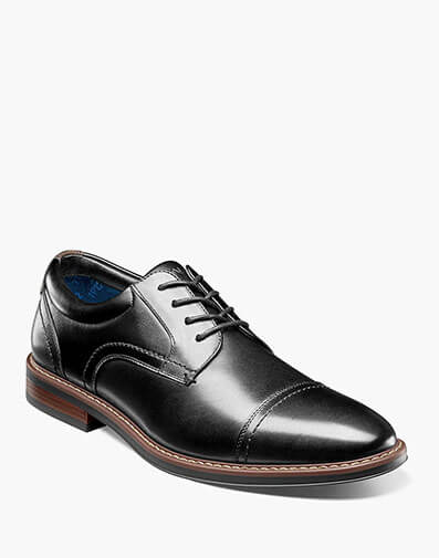 Centro Flex Cap Toe Oxford Black