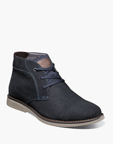 Otto Plain Toe Chukka in Navy for $140.00