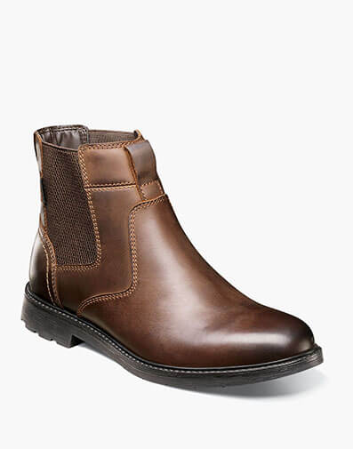 1912 Plain Toe Chelsea Boot in Brown CH for $155.00