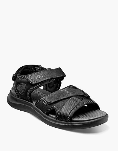 Rio Vista River Slide Sandal in Black for $110.00