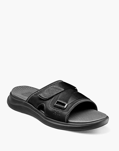 Rio Vista Slide Sandal in Black for $110.00