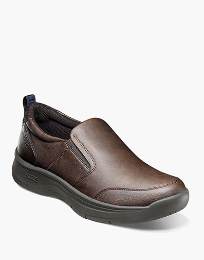 KORE Elevate Moc Toe Slip On in Dark Brown for $125.00