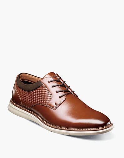 Chase Plain Toe Oxford in Cognac Multi for $120.00