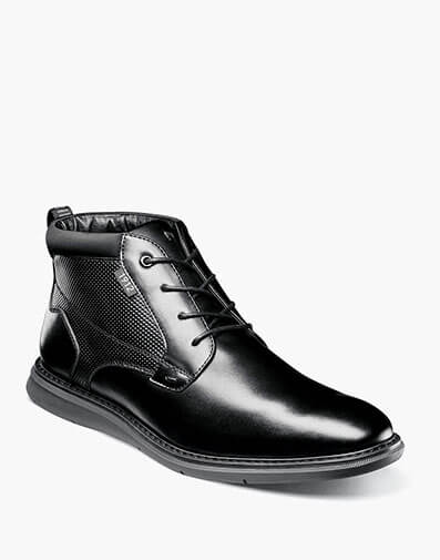 Chase Plain Toe Chukka in Black for $125.00