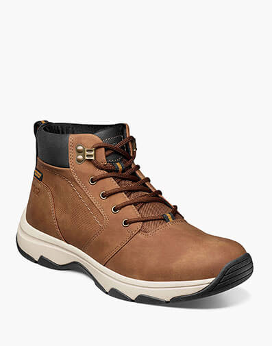 Excavate Plain Toe Boot in Tan Multi for $125.00