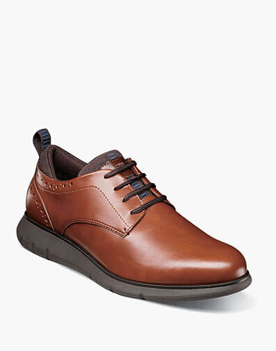 Stance Plain Toe Oxford in Cognac for $135.00