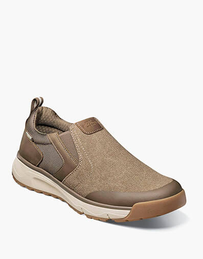 Sedona Canvas Moc Toe Slip On in Stone Multi for $115.00