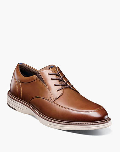 Griff Moc Toe Oxford in Cognac Multi for $140.00