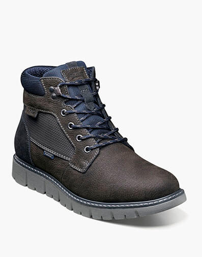 Karnak Plain Toe Boot in Charcoal for $150.00