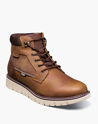 Karnak Plain Toe Boot in Tan Nubuck for $150.00