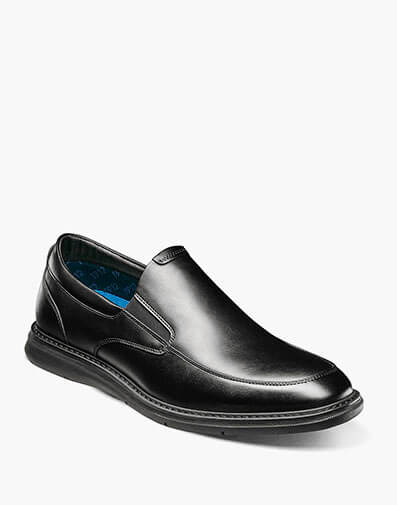 Chase Work Moc Toe Slip On in Black for $110.00