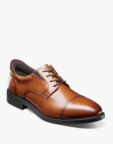 KORE EZ Icon Cap Toe Oxford in Cognac for $150.00