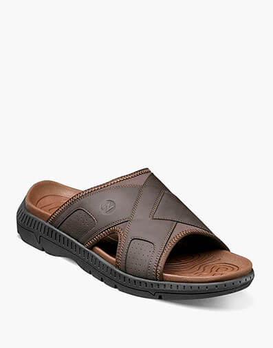 Laguna Slide Sandal in Brown for $90.00
