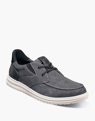 Brew City EZ Hands Free Canvas Lace Moc Toe Slip On in Black Multi for $100.00