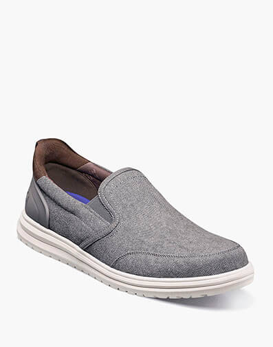 Brew City EZ Hands Free Canvas Moc Toe Slip On in Gray Multi for $100.00