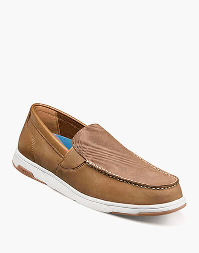 Luca Moc Toe Venetian Slip On in Tan for $140.00
