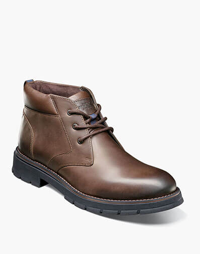 Briggs Plain Toe Chukka Boot in Brown CH for $150.00