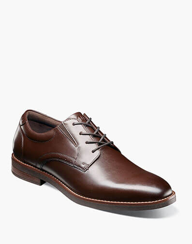 Fitz Flex Plain Toe Oxford in Brown for $140.00