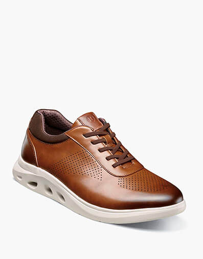 Ponte Perf Toe Sneaker in Cognac Multi for $110.00