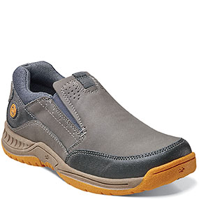 Esker Jr. Moc Toe Oxford Gray Multi